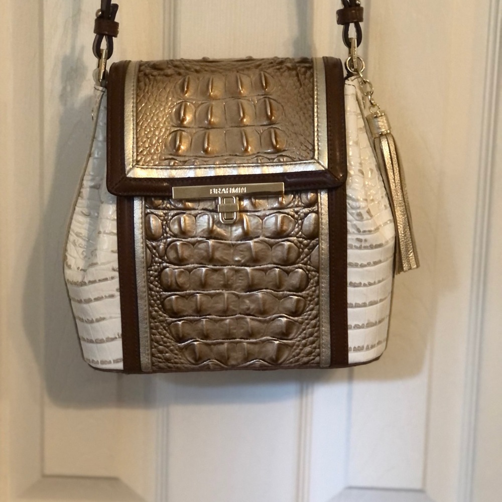 Brahmin Margo Crossbody Cappuccino